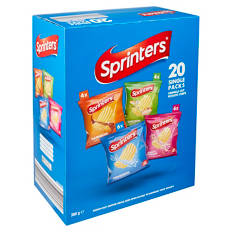 Crinkle Cut Multipack 20 Pack 380g